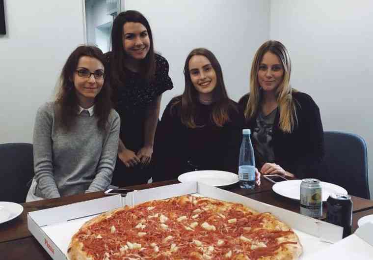 Pizza-Party - Studentenleben an der Universität Aarhus