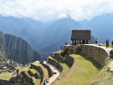 Machu Picchu, die berühmte Inkastadt in Südamerika.