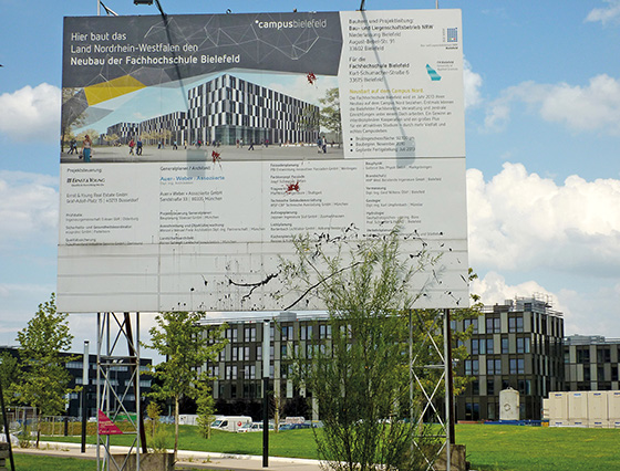 Neubau der Fachhochschule Bielefeld