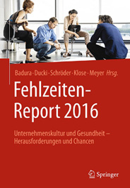 Cover Fehlzeiten-Report 2016