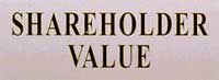 Shareholder Value  
