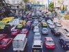 Rush Hour auf Bangkoks Straßen.