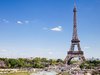 Eiffelturm in Paris in Frankreich.