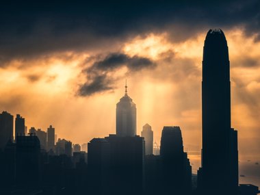 Hong Kong in China Krise