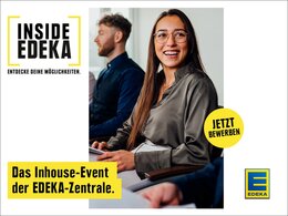 Recruiting-Event "Inside Edeka" für den Einkauf.