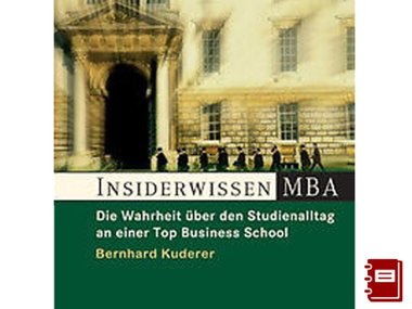 Buchcover Insiderwissen MBA 