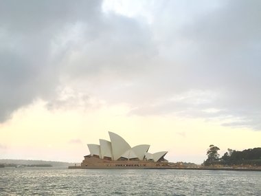 Die berühmte Oper von Sydney.