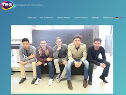 Screenshot Homepage teg-ev.de