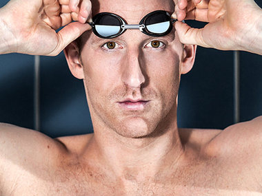 Das Foto zeigt den Open Water Schwimmer Thomas Lurz im Porttrait.