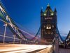 Die Tower Bridge in London.